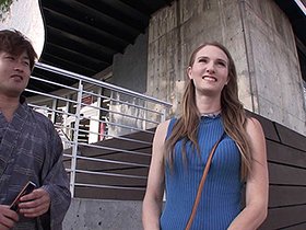 サンフランシスコでナンパしたアジア人大好きキャリアウーマンがアブノーマルプレイをご所望なので縛って喉奥調教生中出し アシュリー(28歳) サンプル動画サムネイル